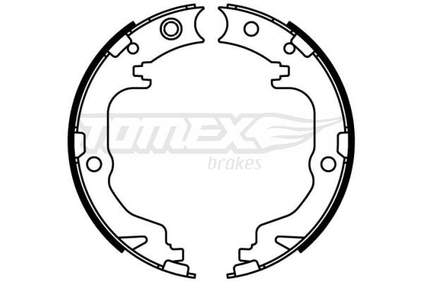 TOMEX Brakes Bremsbackensatz